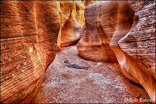 Utah slot canyon