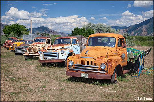 rusty trucks