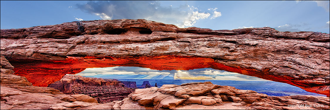 Mesa Arch panoramic