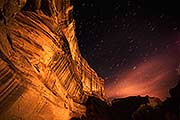 Canyon De Chelly at night