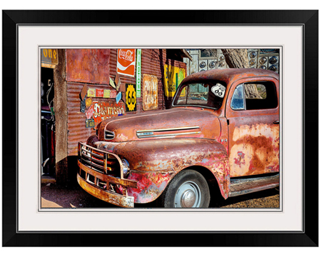 RT 66 Red Rusty Truck