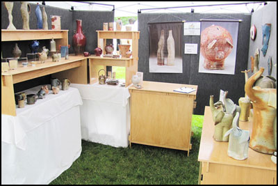 Art show display booth